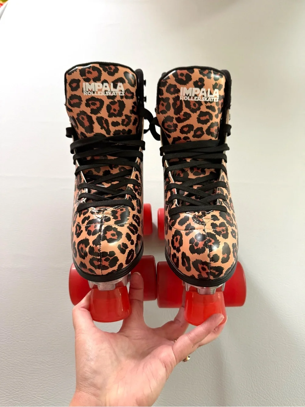 Impala Sidewalk Leopard Roller Skates Women’s size 9 - very good condition